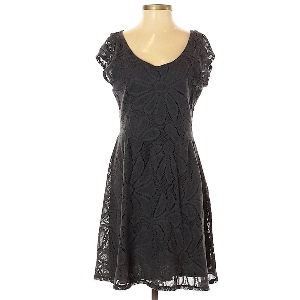 Anthropologie Deletta Fluttering Flora Dress S